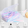 TUZAZO 200pcs Mini Spatula for Cosmetics Bulk Disposable Makeup Spatulas Mini Plastic Makeup Scoop Spatulas for Cosmetic