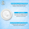 Florencia Ultra Peptide Cream Nourishing Organic Face Moisturizer with Hyaluronic Acid Matrixyl 3000 Hydrates Rejuvenate