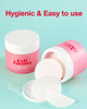 CELL FACTORY Pore Clear Toner Pad Vegan Skin Safety Tested Peptides 60000ppm Retexturizing Sebum Control Pore Tightening