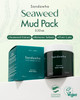 SanDaWha SKINCURE Vegan Seaweed Mud Mask Korean skincare Blackhead Remover Clay Mask for Pore Cleansing with Kaolin Bent