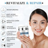 Day Night Face Cream 25 Retinol Collagen Hydrating Moisturizer Natural Anti Aging Cream with 10 Hyaluronic Acid Vitamin