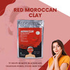 SVATV Red Moroccan Clay Powder Red Clay Skin care Hair Mask Face Scrub Skin Care Detox 227 Gram Half Pound 8 Ounce