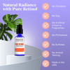 Pure Retinol Creamy Serum LARGE 2oz with Hyaluronic Acid and Vitamin E Pure Retinol Serum For Face Unmatched G3L Deliver