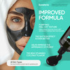 SUNATORIA Black Peel Off Face Mask Charcoal Peel Off Face Mask for Oily Combination Skin Helps Remove Excess Oil Lift Aw