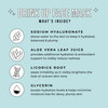 Avatara Drink Up Facial Mask 15 Sheets Hydrating Mask Sheet Masks with Aloe Vera and Licorice Root Face Mask Skincare Be
