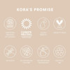 KORA Organics Turmeric Brightening Exfoliating Mask MultiUse Facial Scrub Polish Illuminate Certified Organic Exfoliatin