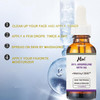 PAPABA 20 Argireline Serum with Matrixyl 3000 Pure Hyaluronic Acid For FaceWith Vitamin CDeep Wrinkle Reducer Anti Aging