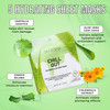Avatara Chill Out Facial Mask 5 Sheets Hydrating Mask Sheet Masks Face Mask Skincare Beauty Essential Made with Hydratin