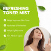 Hebepe Green Tea Matcha Facial Toner Mist with Coconut Water Refreshing and Soothing Face Toner with Jojoba Oil Castor O
