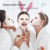 Maitys 5 Pcs Reusable Silicone Face Mask for Sheet Masks Antiwrinkle Moisturizing Facial Mask Cover Holder Prevent Evapo