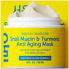 SeoulCeuticals Korean Face Mask Skin Care Snail Mucin Turmeric Mask for Face Cruelty Free K Beauty Anti Aging Face Mask