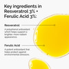 The Ordinary Resveratrol 3 Ferulic Acid 3 Antioxidant Serum for AntiAging 1 Fl Oz