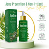 Dermaxgen Tea Tree Serum Organic Tea Tree Oil with Natural Vitamin C for Acne Scars Dark Spots Pimples Blemishes Helps R
