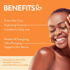 By Nature Gel Face Moisturizer 10 Vitamin C Collagen Peptide Moisturizer for Face and Neck Energize and Hydrate Dull Ski