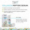 Intentionally Bare Collagen Serum for Face with MCT Oil Collagen Peptide with Hyaluronic Acid for Fine Lines Glow Anti A
