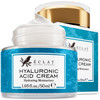 Eclat Skincare Hyaluronic Acid Cream Hydrating Moisturizer with Ceramides Vitamin B5 Hyaluronic Acid Moisturizer for Soo