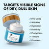Eclat Skincare Hyaluronic Acid Cream Hydrating Moisturizer with Ceramides Vitamin B5 Hyaluronic Acid Moisturizer for Soo