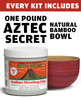 Aztec Secret Essential Indian Clay Mask Kit by Etana 100 Natural Calcium Bentonite for Deep Pore Cleansing Facial Hair B