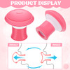 Demissle 3 Pack Face Exerciser Facial Yoga for Skin Tighten Firm Jaw Exerciser Double Chin Breathing Exercise Device Jaw