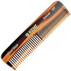 Kent OT Tortoise Pocket Comb - Handmade Fine and Wide Tooth Hair Comb for Men, Women, and Kids - Travel, Beard, and Mustache Comb - Saw Cut and Hand online at globaldelivered
