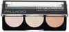 Palladio Im Glowing Illuminating Highlighting Palette Glow Bronzer Powder Makeup Set High Pigmented Shimmery Colors neut