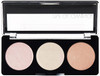 Palladio Im Glowing Illuminating Highlighting Palette Glow Bronzer Powder Makeup Set High Pigmented Shimmery Colors neut