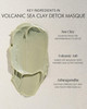 MARA Volcanic Sea Clay Detox Mask For Clearing Pores Dull Skin 4 Natural Cleansing Clays to Gently Clarify Exfoliate wit