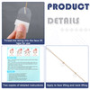 Maitys 204 Pieces Face Lift Tapes with Lifting Rope Sets 180 Pieces Face Tape Invisible Adhesive Patch Quick Band Neck a