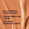 IT Cosmetics CC Cream Rich Natural Full Coverage Foundation With SPF 50 Color Corrector AntiAging Hydrating Serum Hyalur