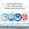 SpaLife Beauty Winter Skin Christmas Face Mask Bundle Korean Facial Masks Hydrating Moisturizing and Firming Sheet Mask