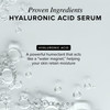 Asterwood Hyaluronic Acid Serum for Face Plumping AntiAging Hydrating FragranceFree 1 Fl Oz
