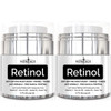 NEW AGE Retinol Cream Neck Facial Moisturizer Serum with Hyaluronic Acid Vitamin E Anti Aging Formula Reduces Wrinkles F