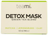 Teami Detox Face Mask for Hydraiting Moisturizing Purifying Blackhead Remover Green Tea Deep Cleanse Mask reduces Acne o