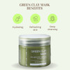 Bisou Bisou Bisou Clay Dead Sea Mud Charcoal Gel Face Mask Trio With Applicator Deep cleansing Clay and Mask Applicator