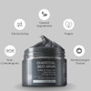 Bisou Bisou Bisou Clay Dead Sea Mud Charcoal Gel Face Mask Trio With Applicator Deep cleansing Clay and Mask Applicator