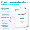 Derma J Premium Face Mask Pack with Collagen Peptides Face Mask for Moisturizing Brightening Skin AntiAging and elastici