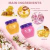 Cherry blossom Lip Sleeping Mask Fade Lip Lines Lip Balm Hydrating Prevention Dry and Crack Lip Scrubs Exfoliator Moistu