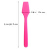 AMT 110 PCS Cosmetic Spatula 25 Make Up Disposable Plastic Spatula Facial Cream Mask Scoop Skin Care Plastic Spoon for M