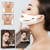 V Line Lifting Mask 5 Pcs V Shaping Face Masks Hydrogel Collagen Mask with Aloe Vera Neck Tightening Tape Patch Jawline
