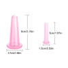 Beetoo Natural Silicone Massage Cup Anti Cellulite Facial Cupping Therapy for Face Neck Body Vacuum Suction Massage Cups