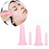 Beetoo Natural Silicone Massage Cup Anti Cellulite Facial Cupping Therapy for Face Neck Body Vacuum Suction Massage Cups