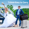 SLEEPING LAMB 72 Bridal Wedding Gown Dress Garment Bag 15 Gusseted Garment Cover Shoe Pockets Travel Garment Storage Bag