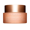 Clarins ExtraFirming Day Cream SPF 15 AntiAging Moisturizer UVAUVB Protection Visibly Regenerated Firmer Skin Boosts Rad