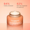 Clarins ExtraFirming Day Cream SPF 15 AntiAging Moisturizer UVAUVB Protection Visibly Regenerated Firmer Skin Boosts Rad