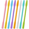 8 Pieces Silicone Stir Stick Facial Mask Stirring Rods Mud Mask Applicator Cosmetic Mask Tools for Facial Mask Mixing an
