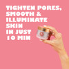 The Tough Woman Detox Green Clay Mask for Face 3Clay Blend with Kaolin Volcanic Clay Deep Pore Cleansing Removes Excess