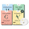 Rael Face Mask Skin Care Bamboo Facial Mask Sheet Set Variety Pack Korean Skincare All Skin Types Gift Set 5 Hydration 5