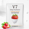 BIOAQUA V7 Deep Hydration Making Facial Skin Youth Seven Vitamins Essence Orange Kiwi Apple Strawberry Face Mask Refresh