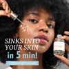POUR LA PEAU Pore Refining Serum Pore Minimizing Serum for Face Organic Face Moisturizer Pore Tightening Serum Hydrating