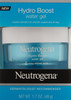 Neutrogena Hydro Boost Hyaluronic Acid Hydrating Water Face Gel Moisturizer for Dry Skin 2 Pack 17 fl Oz